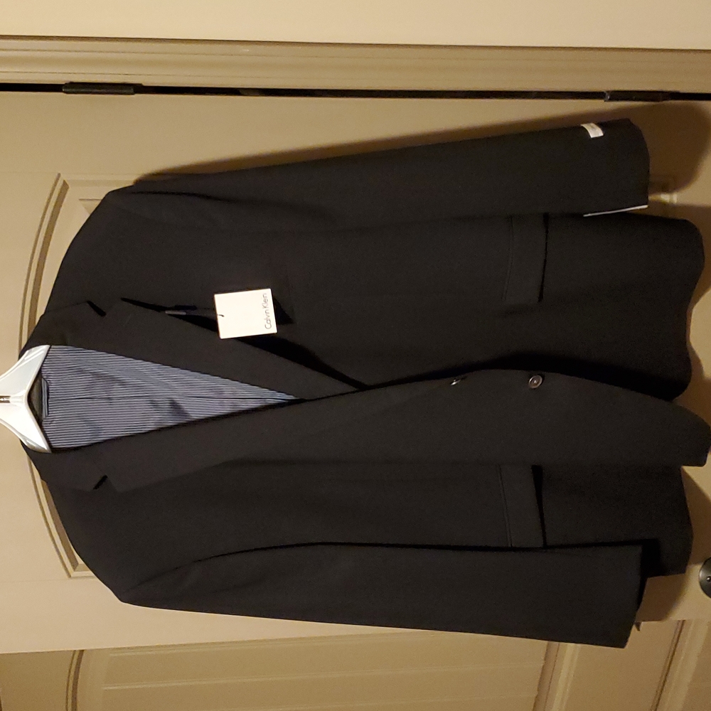 Calvin Klein slim fit Navy Sport jacket